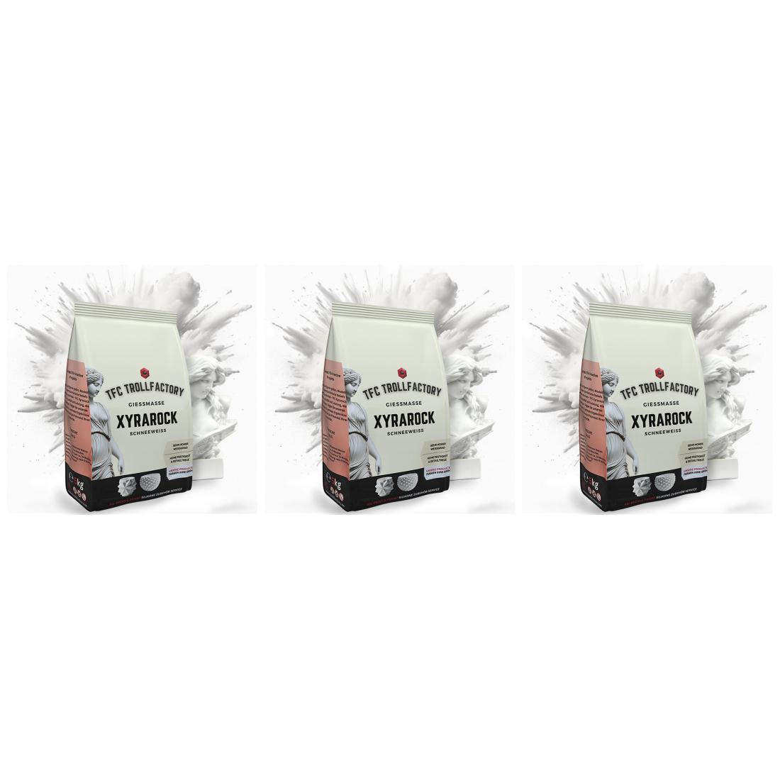 TFC Xyrarock PREMIUM Giessmasse 4:1 brillantweiss - Größe: 3 x 5kg