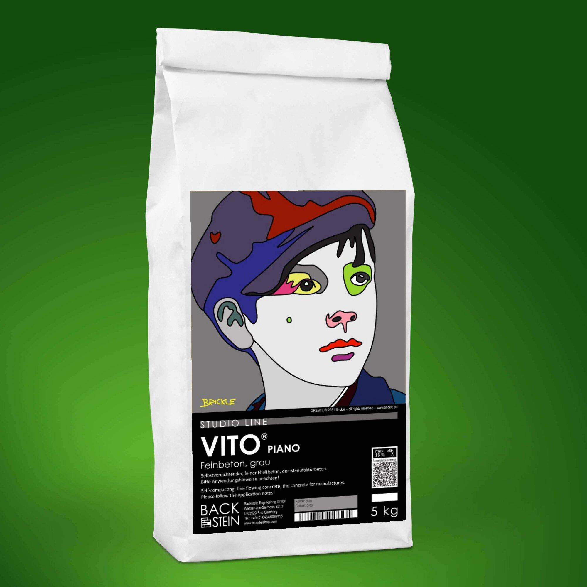 VITO ® PIANO Feinbeton, grau 5 kg