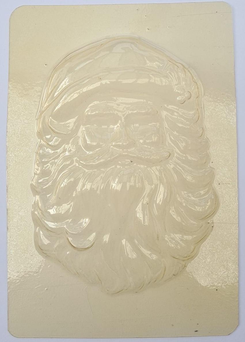 Bougies Giessform Weihnachtsmann klein Kunststoff transparent lebensmittelgeeignet