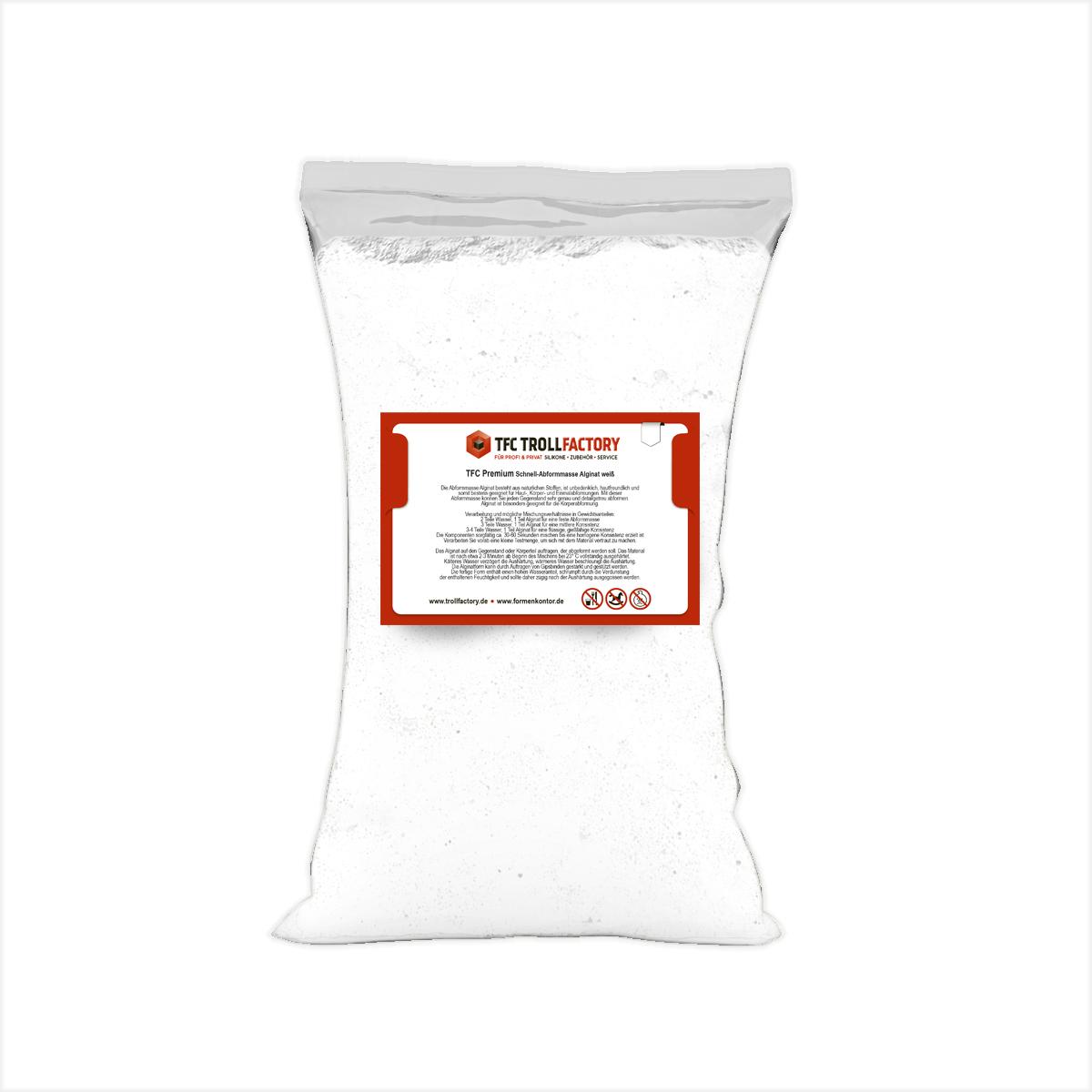 TFC Alginat PREMIUM Abformmasse weiss 9-11 Minuten  - Größe: 500g TFC Alginat PREMIUM Abformmasse weiss 9-11 Minuten  - Größe: 500g