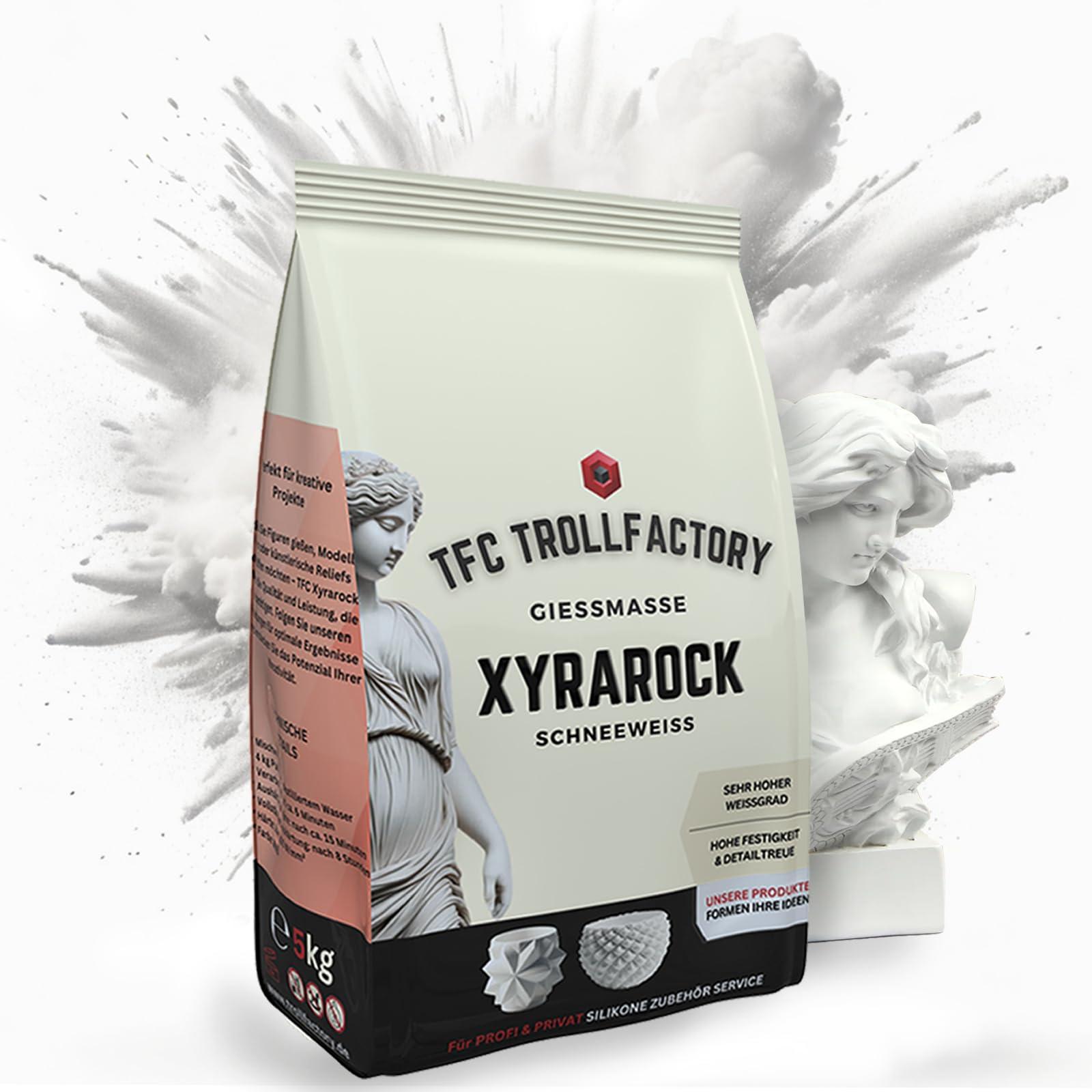 TFC Xyrarock PREMIUM Giessmasse 4:1 brillantweiss - Größe: 25kg