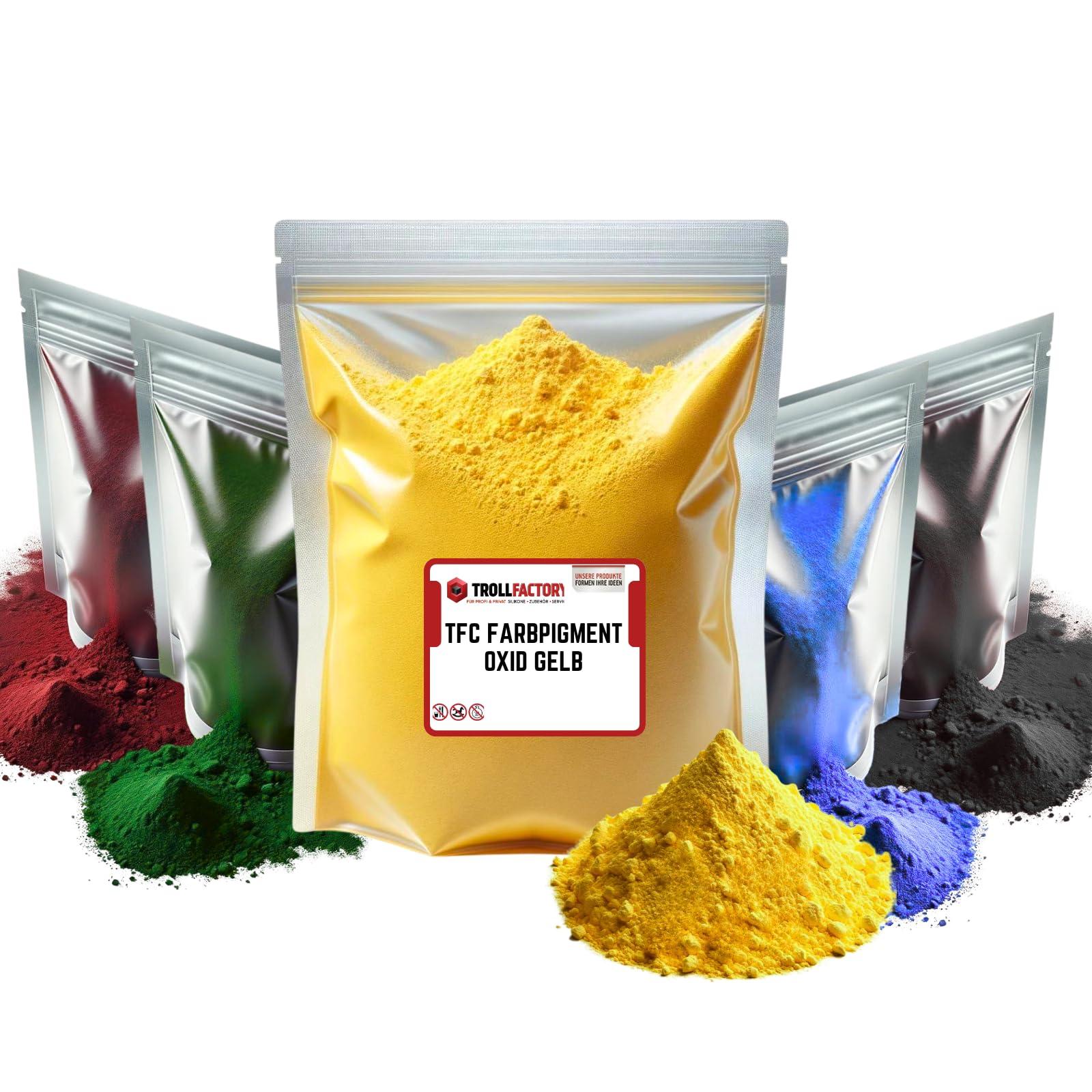 TFC Farbpigment Oxid gelb - Größe: 100 g TFC Farbpigment Oxid gelb - Größe: 100 g