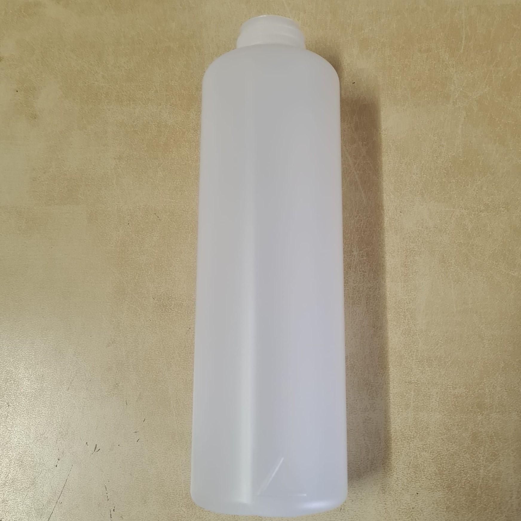 Leerflasche rund HDPE 240 x 500ml ohne Deckel/Verschluss, 32mm Gewinde