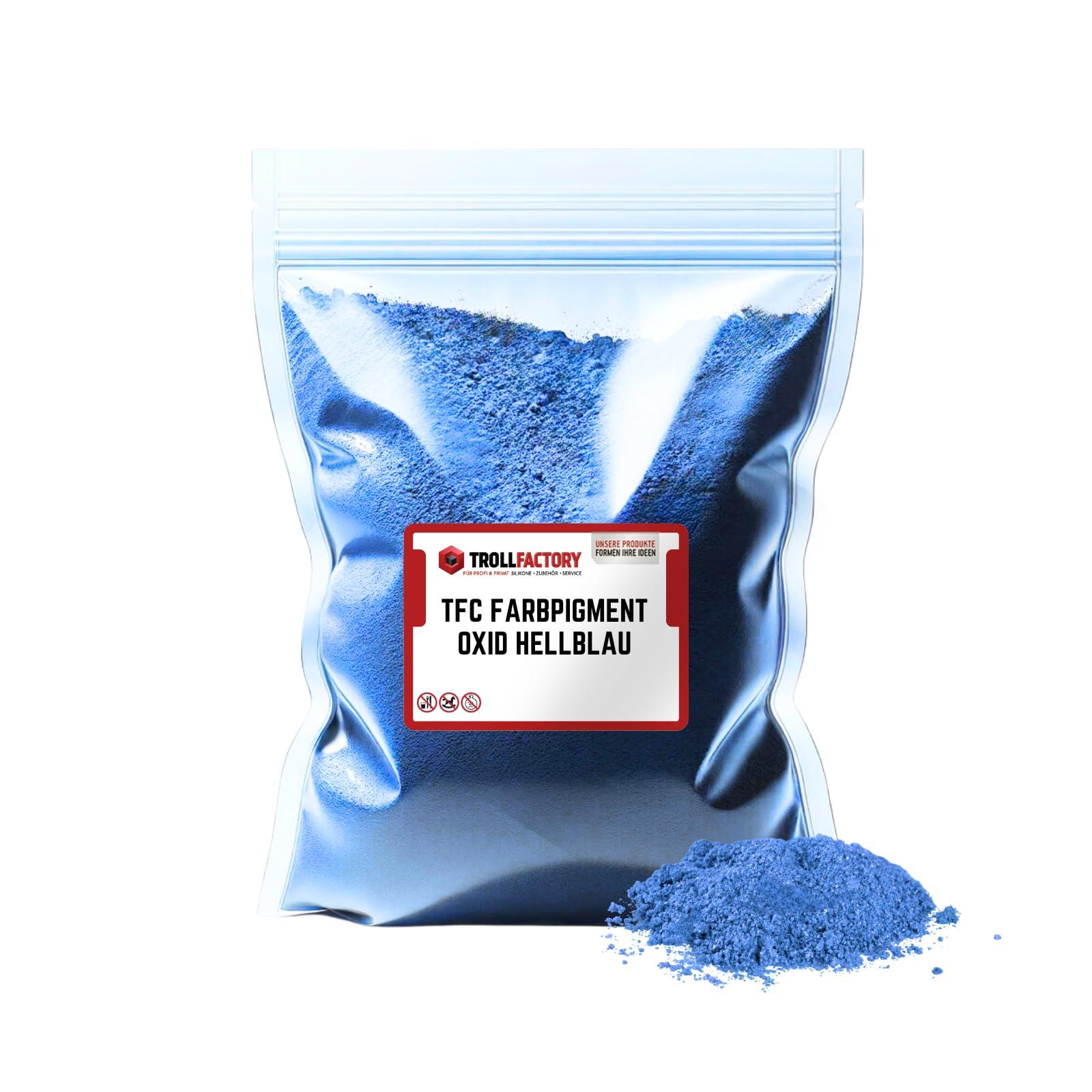 Set 7 x TFC Farbpigment Oxid je 50 g schwarz braun, grün, hellblau, ziegelrot, gelb, weiß