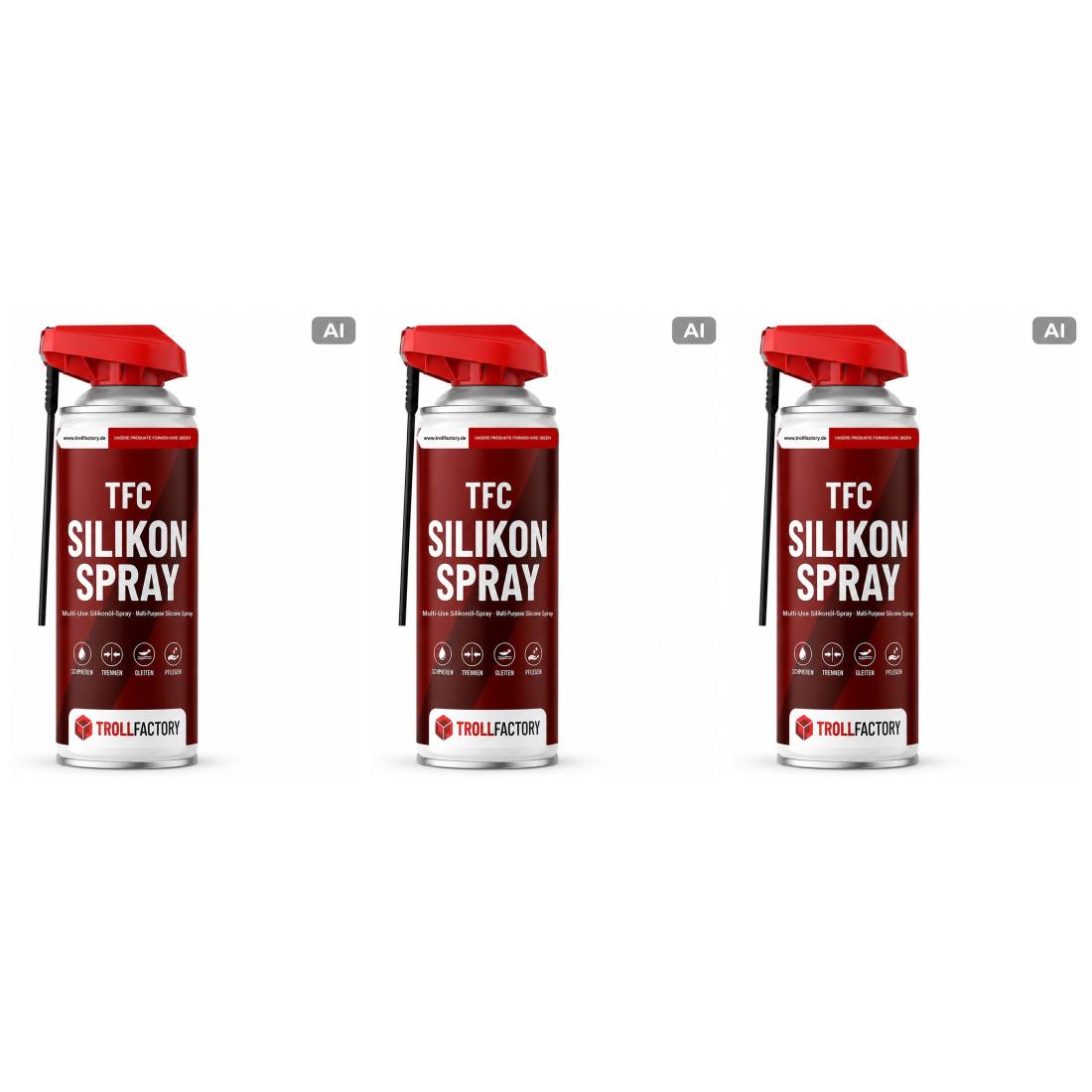 TFC Silikonspray - Menge: 3 x 400ml
