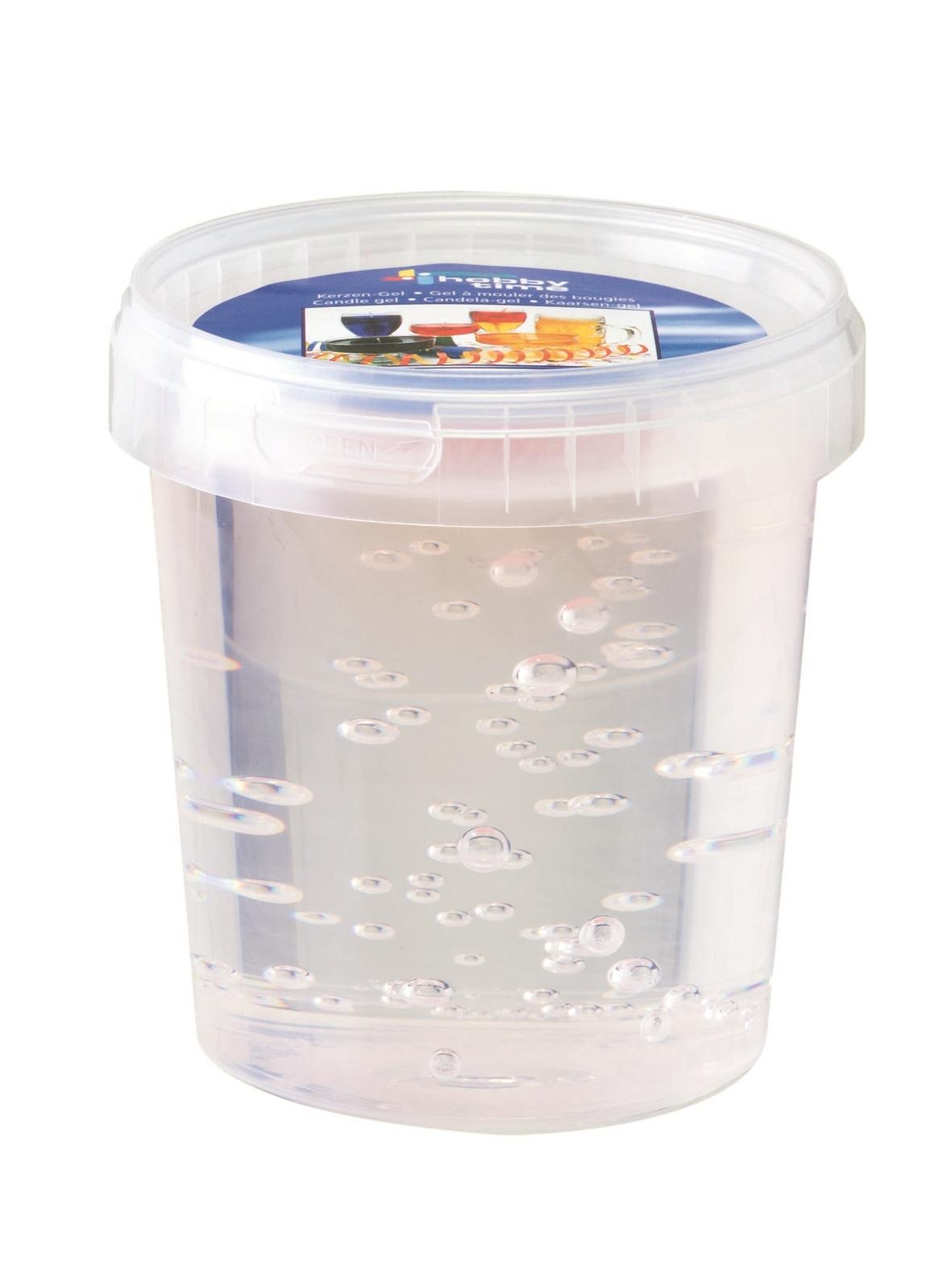 Kerzen Gel mit Docht farblos, 700g Kerzen Gel mit Docht farblos, 700g