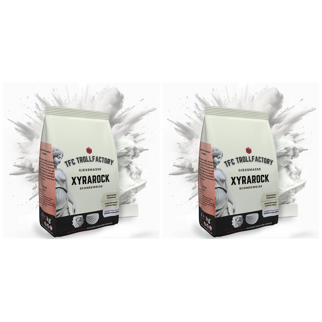TFC Xyrarock PREMIUM Giessmasse 4:1 brillantweiss - Größe: 2 x 5kg
