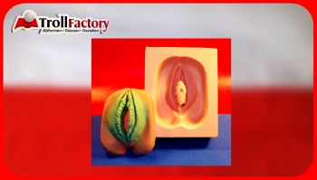 Giessform Silikonform Vulva Vagina Vera groß Giessform Silikonform Vulva Vagina Vera groß
