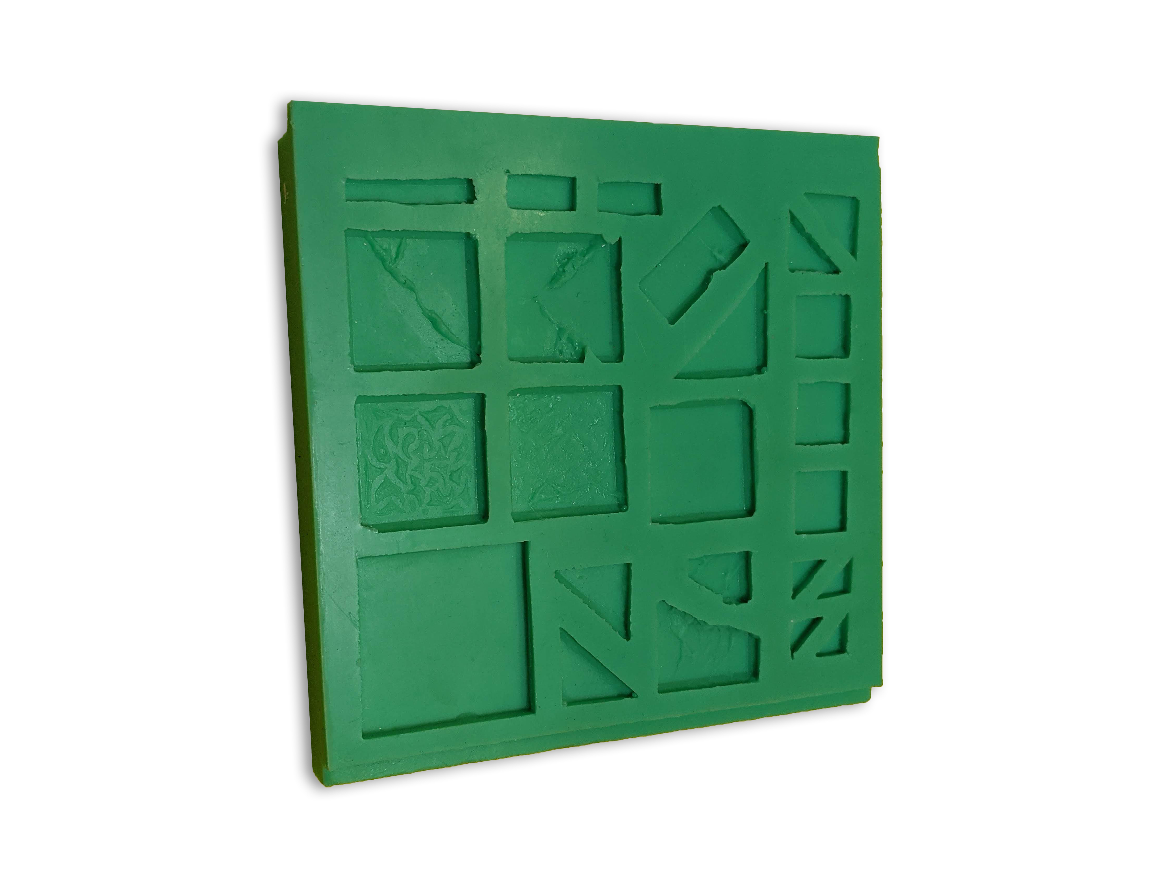 Giessform Silikonform Bodenplatten Krippenbausteine Set 5 Giessform Silikonform Bodenplatten Krippenbausteine Set 5