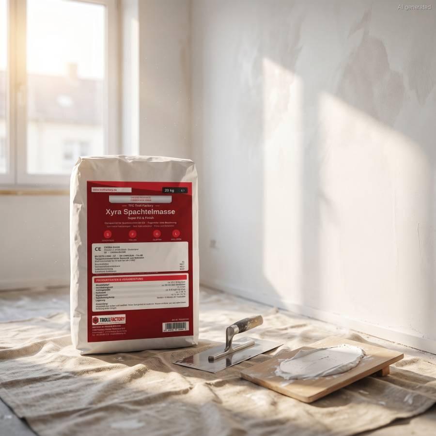 TFC Xyra Spachtelmasse Super Fill & Finish, Gipsspachtel Q1-Q4  Größe: 20 kg