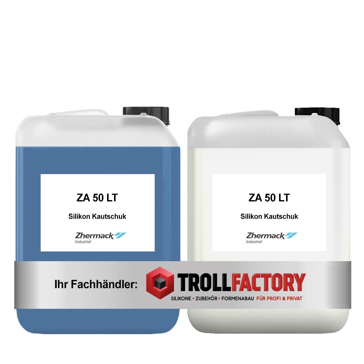 Zhermack Silikon Kautschuk ZA 50 LT Shore Härte 50 - Größe: 10kg (2x5kg) Zhermack Silikon Kautschuk ZA 50 LT Shore Härte 50 - Größe: 10kg (2x5kg)