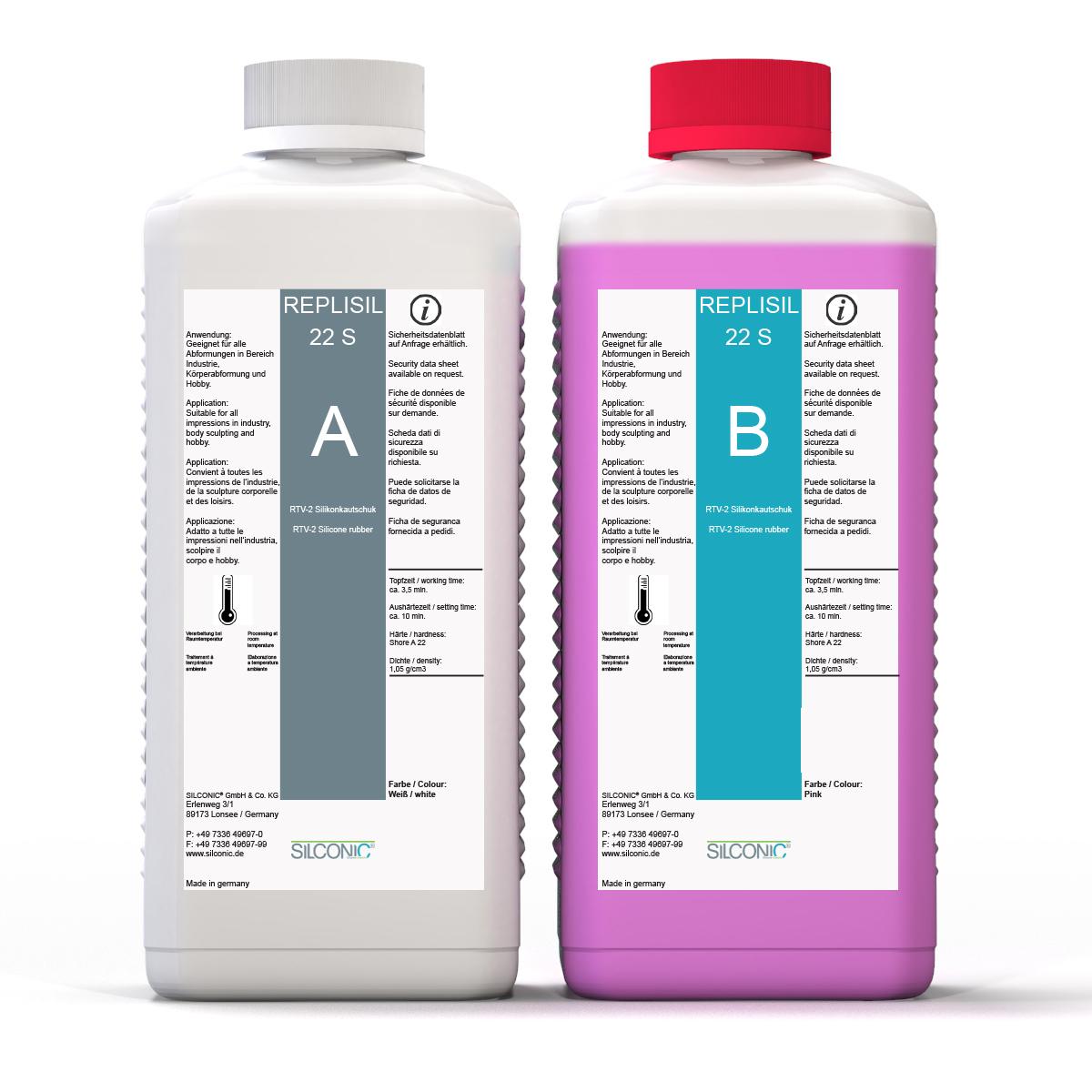REPLISIL 22 S Pink SET - Größe: 2kg (2x1kg) REPLISIL 22 S Pink SET - Größe: 2kg (2x1kg)