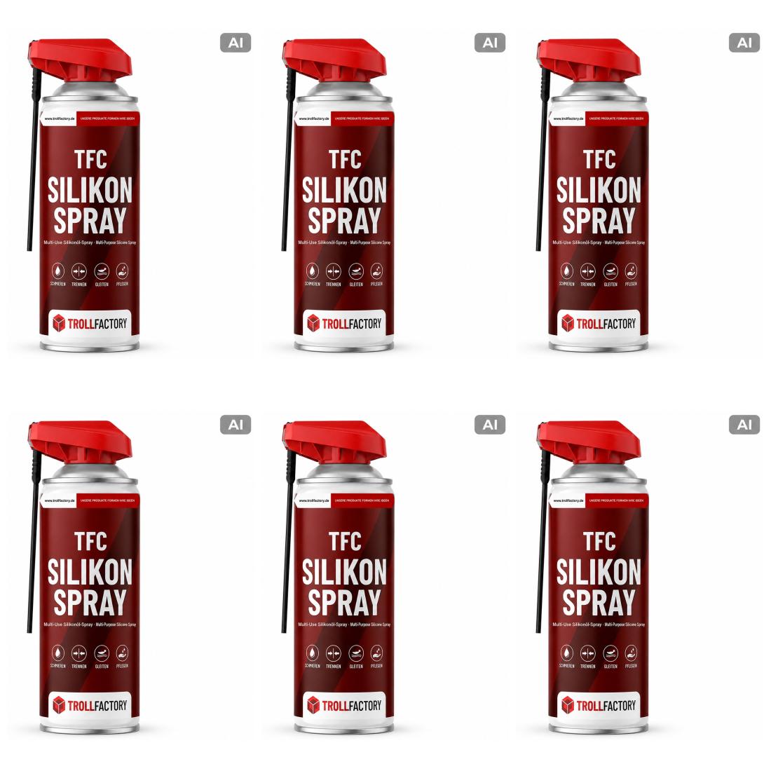 TFC Silikonspray - Menge: 6 x 400ml