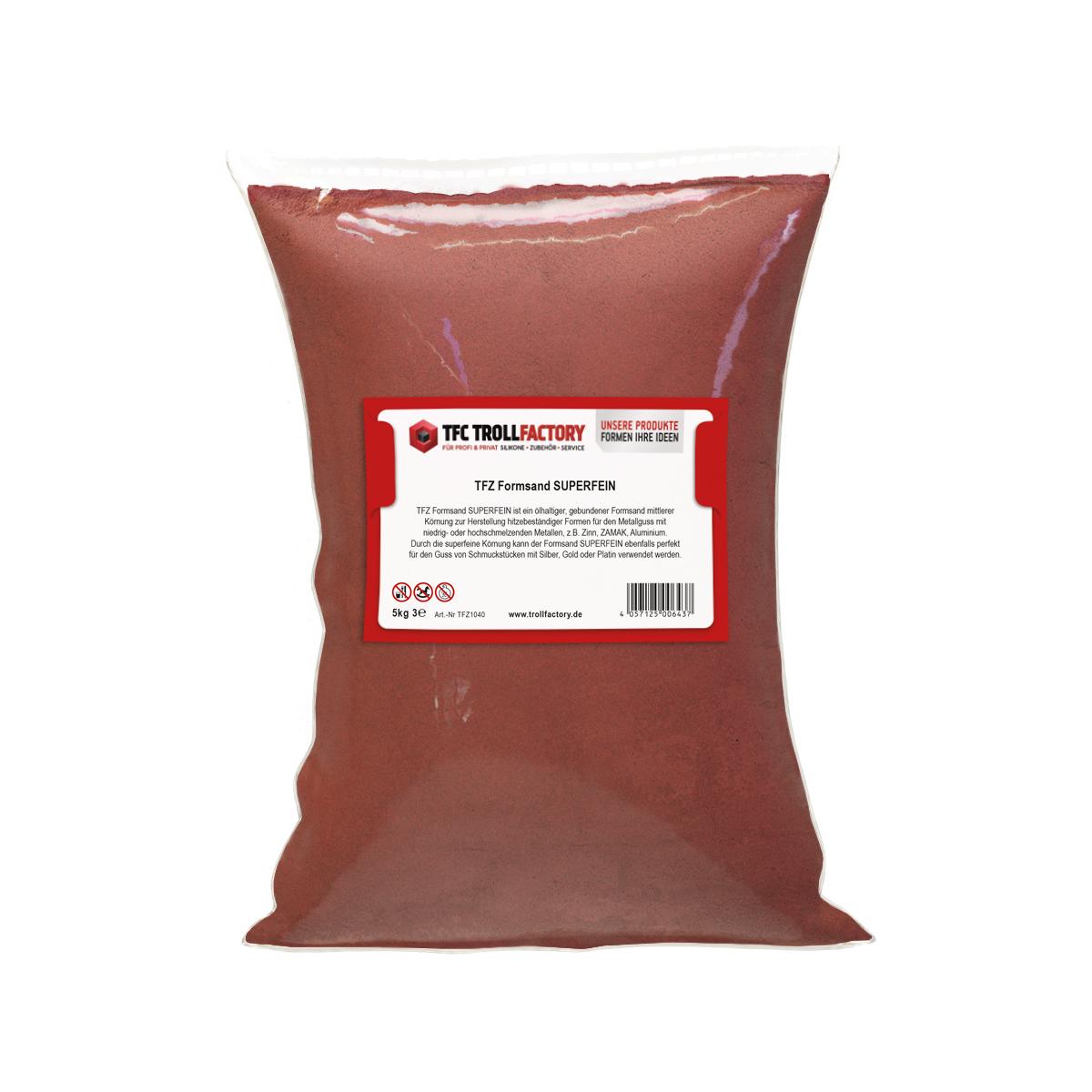 TFZ Formsand SUPERFEIN für Metallguss - Größe: 5kg TFZ Formsand SUPERFEIN für Metallguss - Größe: 5kg