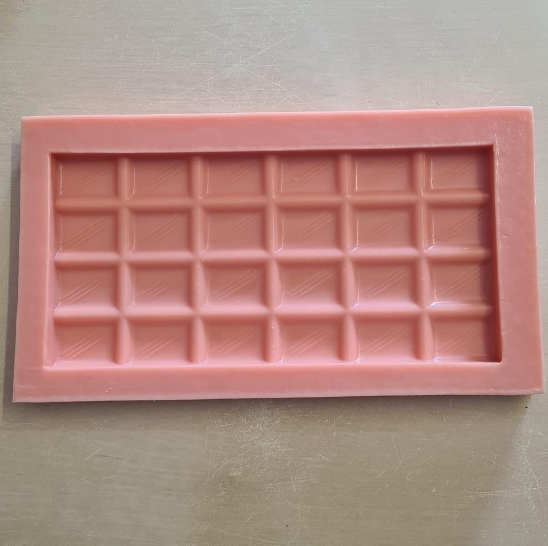 Giessform Silikonform Tafel Schokolade 24er crossline