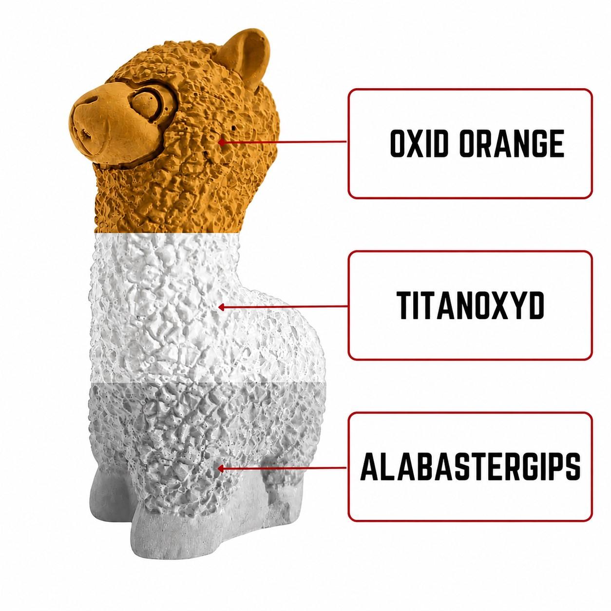 TFC Farbpigment Oxid orange - Größe: 200 g