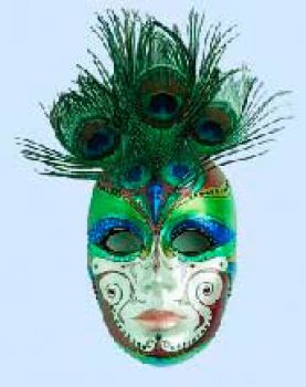 Relief Form Venezian. Maske Hohlform  2-tlg.
