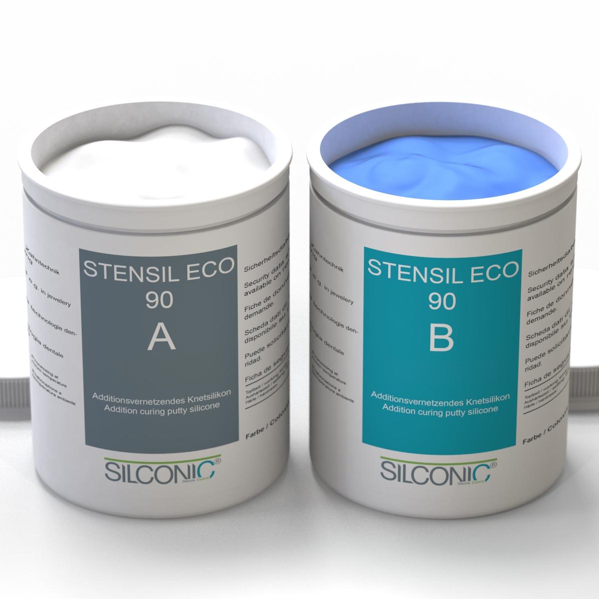 STENSIL ECO 90 Blau SET - Größe: 3kg (2x1,5kg) STENSIL ECO 90 Blau SET - Größe: 3kg (2x1,5kg)