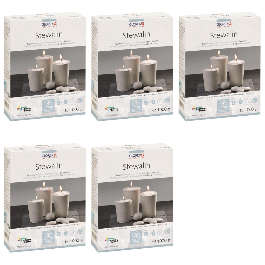 Stewalin weiss - Größe: 5 x 1kg Box Stewalin weiss - Größe: 5 x 1kg Box