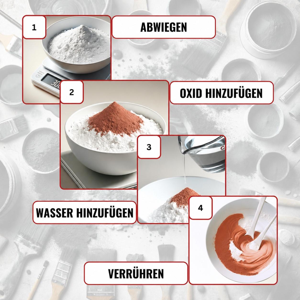 TFC Farbpigment Oxid terracotta - Größe: 2 kg