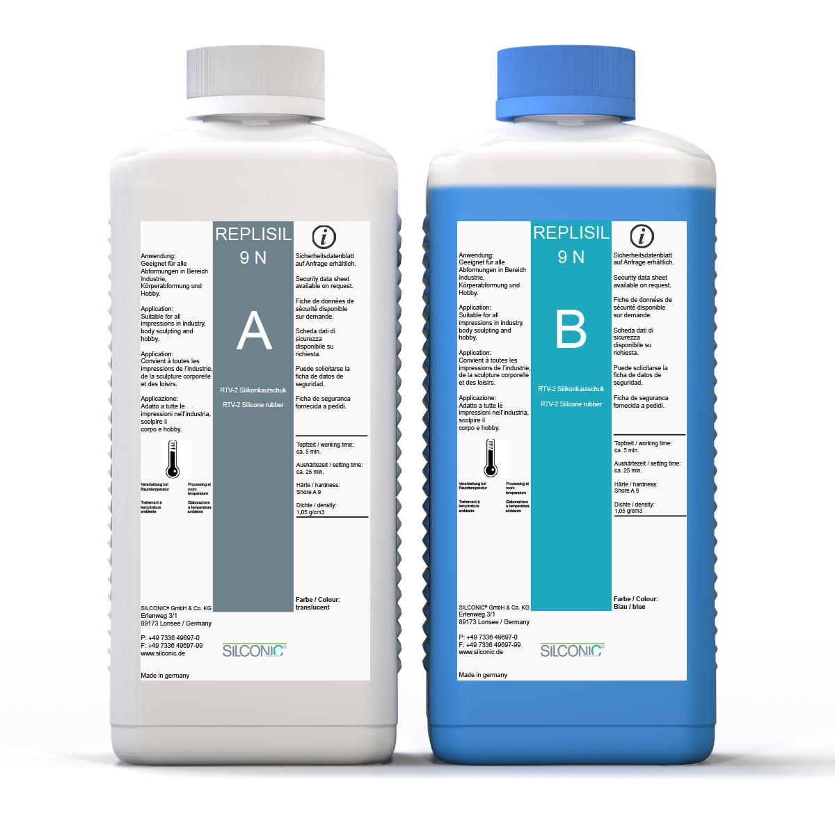 REPLISIL 9 N Blau SET - Größe: 2kg (2x1kg)