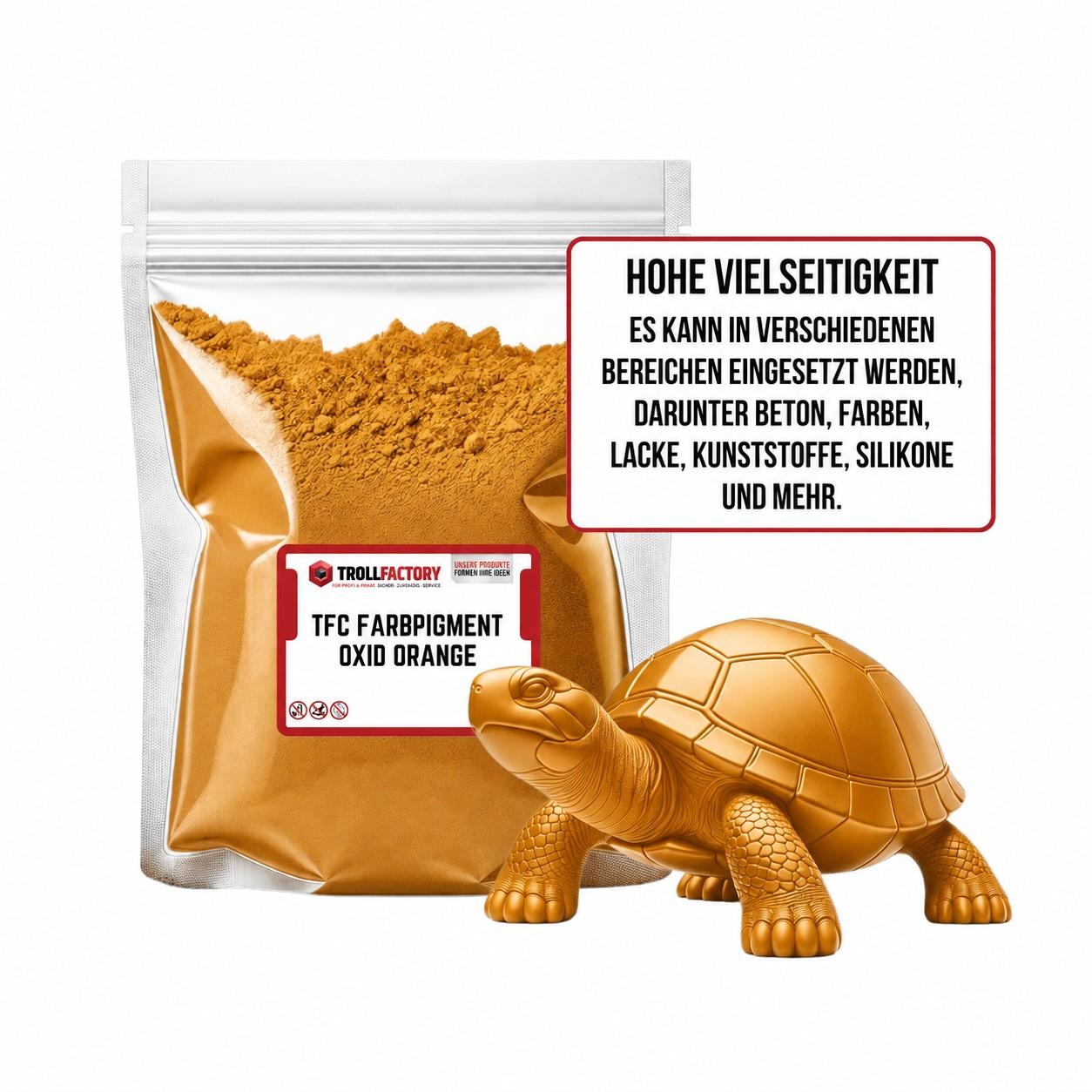 TFC Farbpigment Oxid orange - Größe: 1 kg