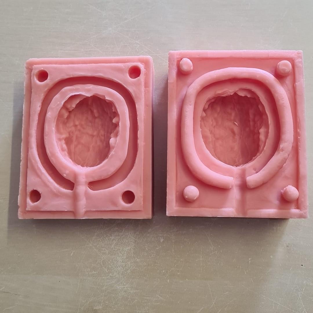 Giessform Lebensmittel Silikonform Walnuß Walnuss