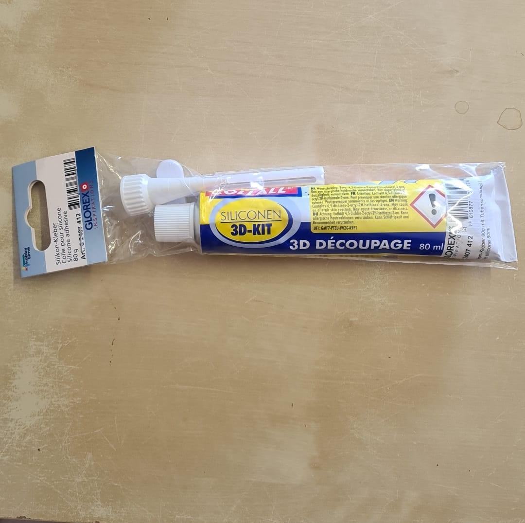 Silikonkleber zum Aufkleben auf Aluminium Mittelwand Imkerei 80 g