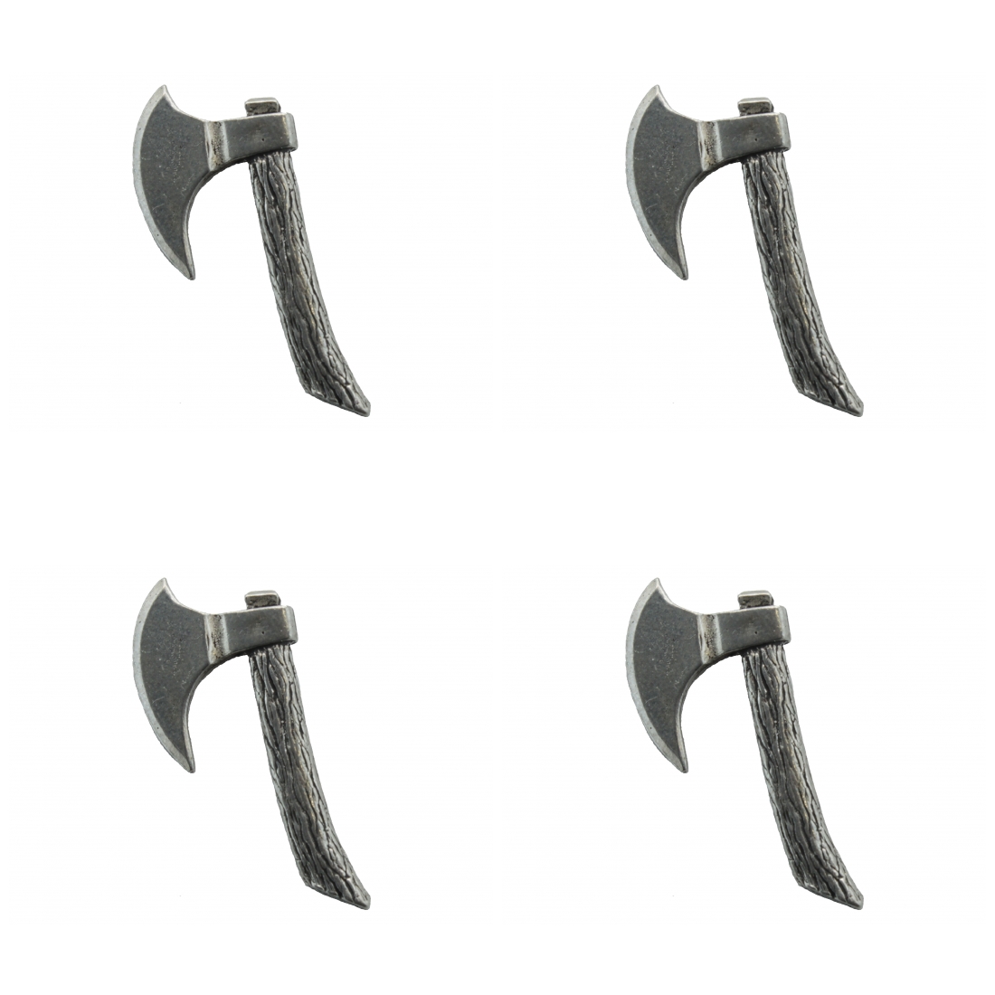 4 x Pin Anstecker Badge Beil