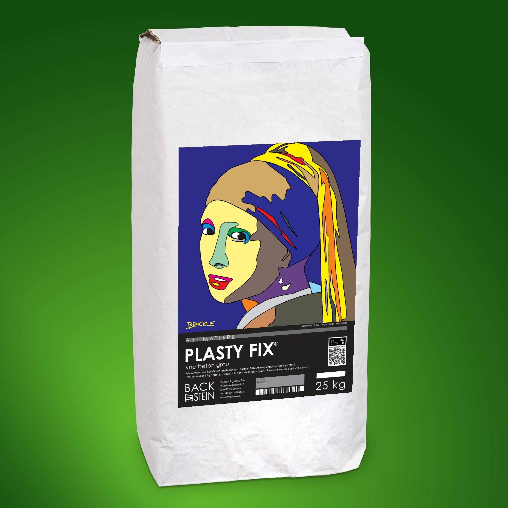 PLASTY FIX Knetbeton grau - Auswahl: 5kg