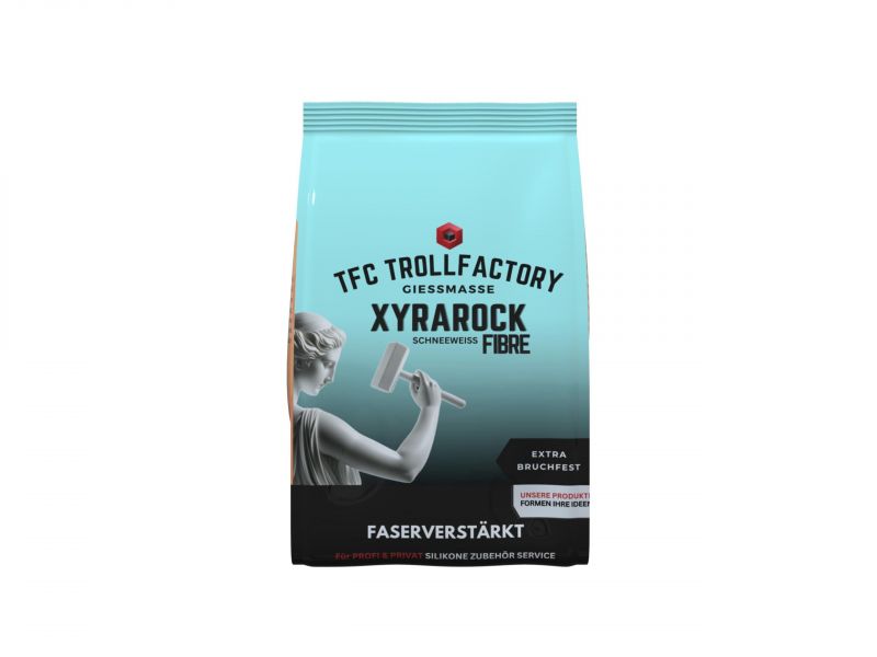 TFC Xyrarock FIBRE faserverstärkt extra bruchfest schneeweiss 4:1