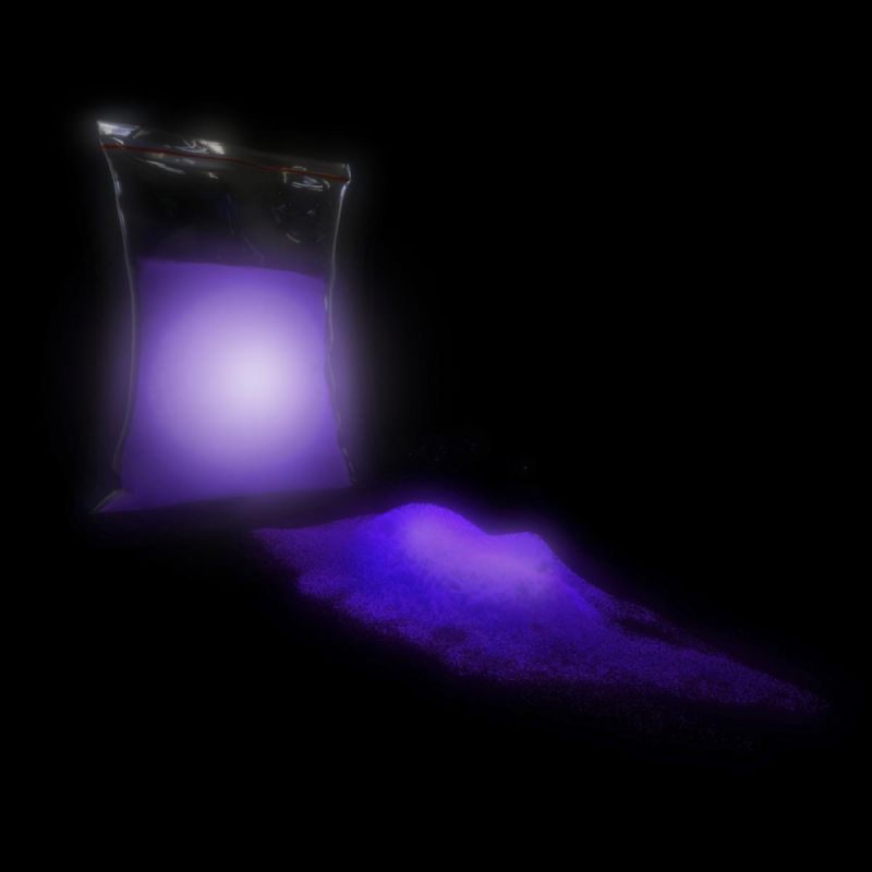 TFC Nachleuchtpigment Leuchtpulver Farbe in der Nacht lila